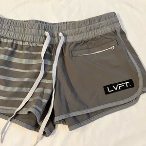 LVFT workout grey shorts